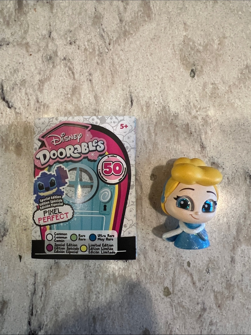 4/$14 Disney Doorables Pixel Perfect Series Figure, Cinderella